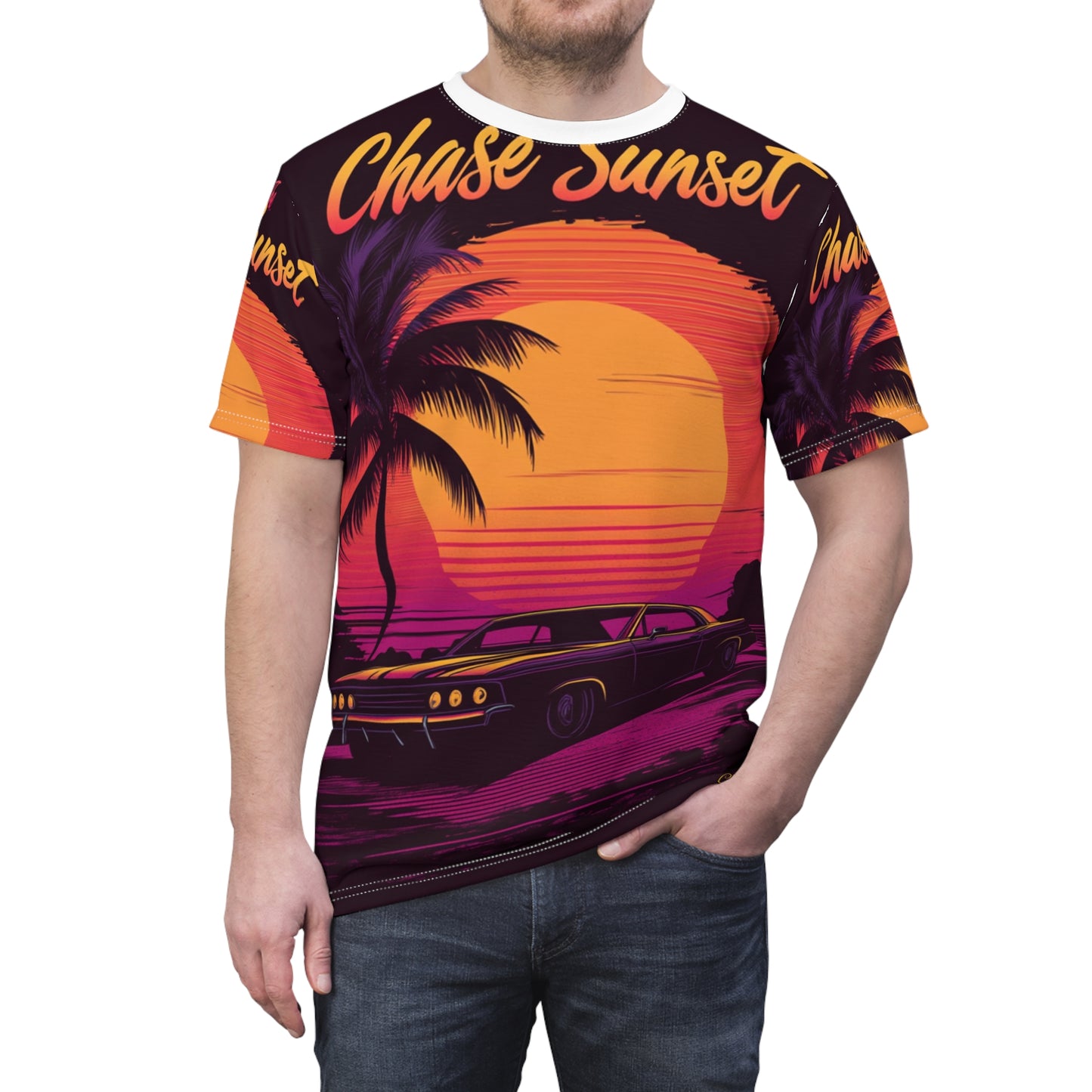 Sunset Retro Tee