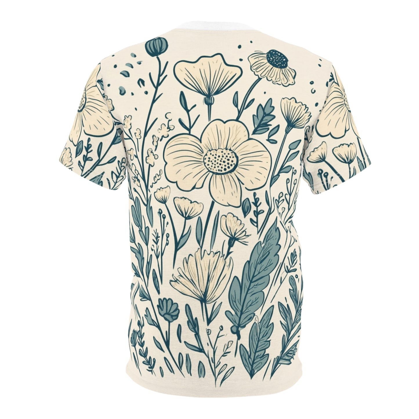 Whimiscal Tee-with Hand Drawn Illustration