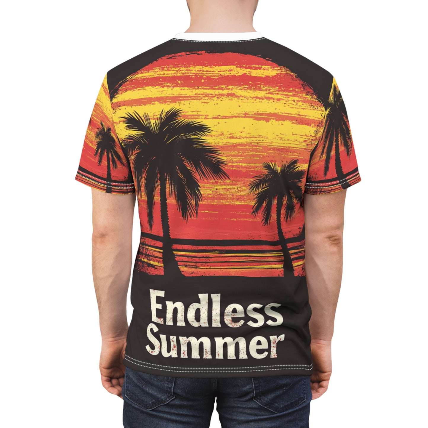 Unisex Tee Endless Summer Retro Sunset