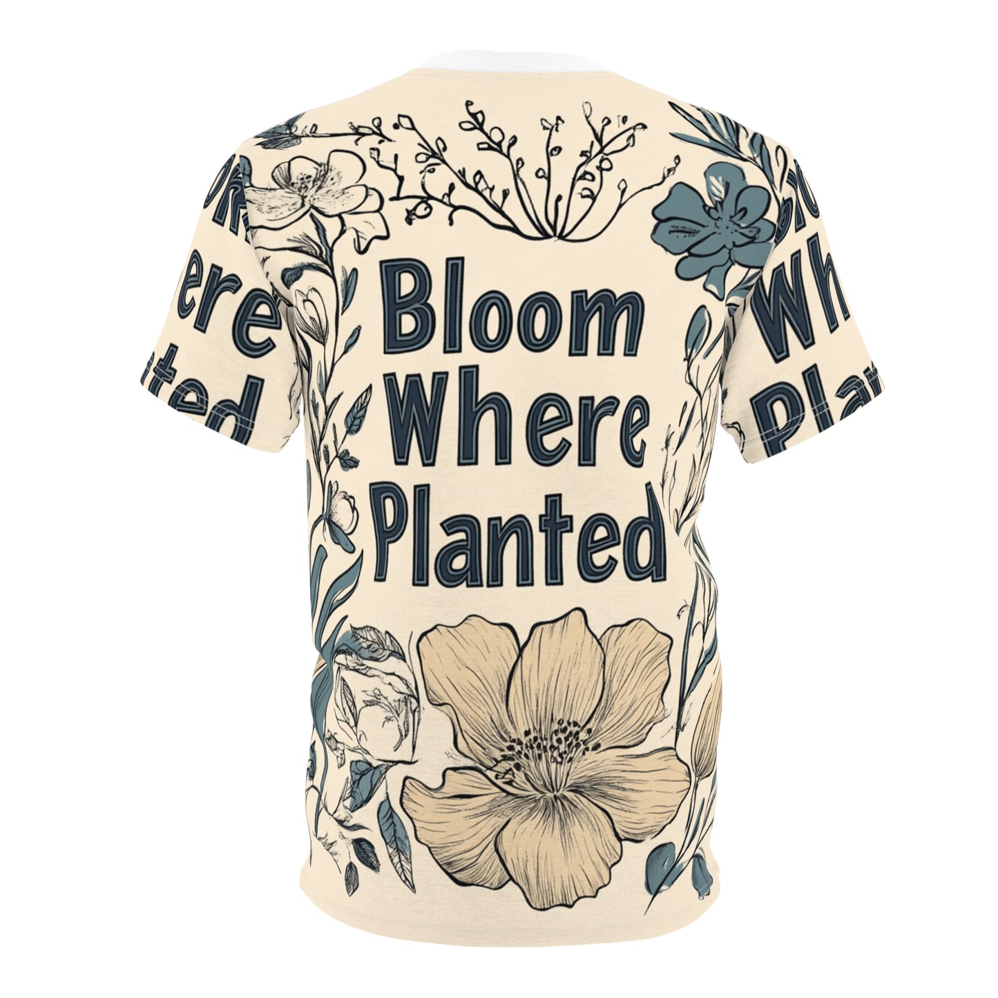 Hand-Drawn Tee with Whimsical Illustration